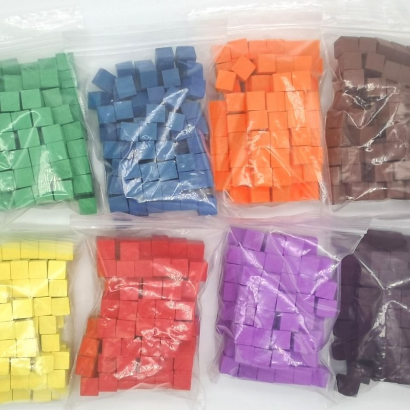 100Pcs/lots 10mm Wood Cubes Co - Board Game Catan 评论和价格