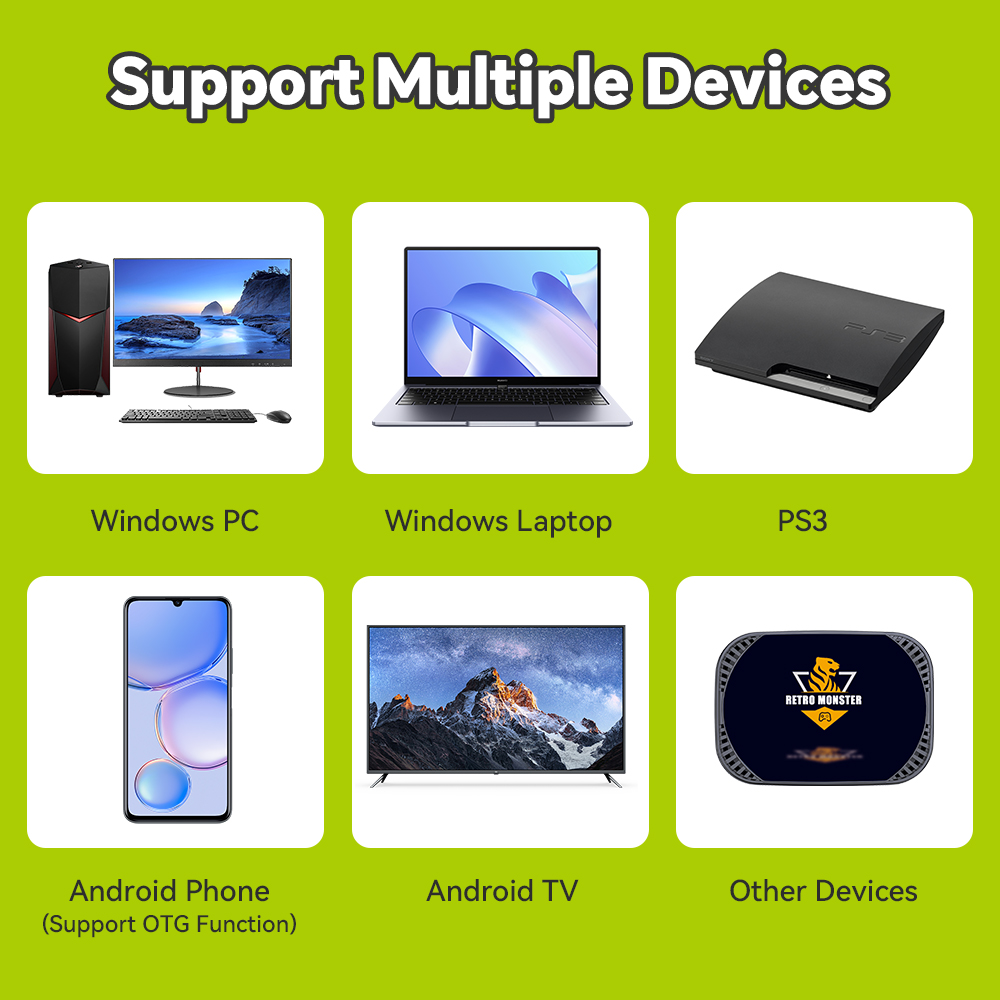 2.4G Wireless Controller for W - Board Game Android 评论和价格