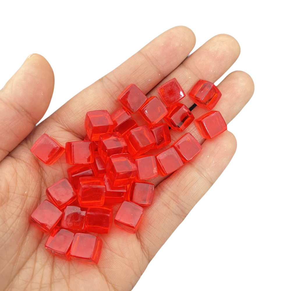 100Pcs/Set 8mm Transparent Squ - Board Game Catan 评论和价格
